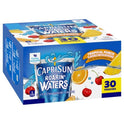 Capri Sun Roarin' Waters Tropical Tide Flavored Water Kids Drink Pouches, 30 Ct Box, 6 fl oz Pouches