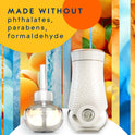 Glade PlugIns Scented Oil Warmer Refills, Glade Plug in refills, Air Freshener, Coastal Sunshine Citrus™, 5 x 0.67 oz