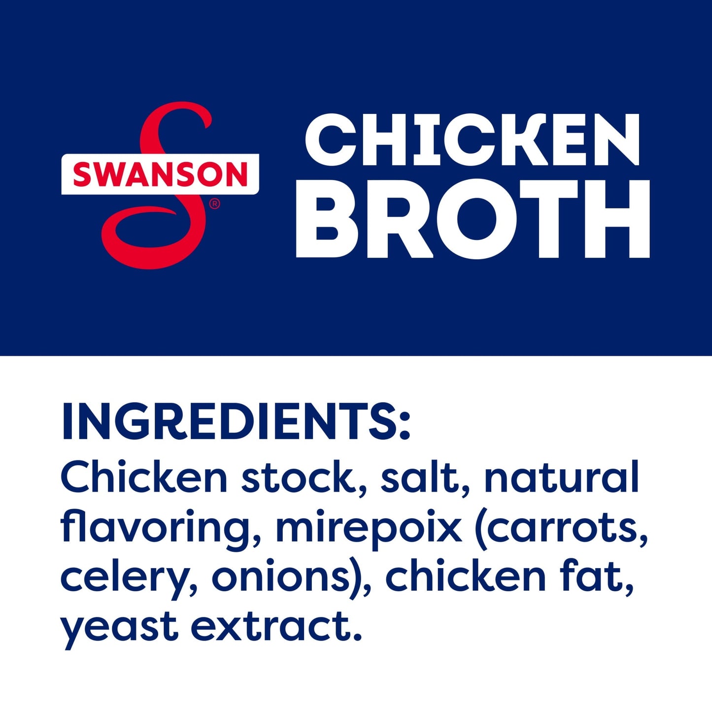 Swanson 100% Natural, Gluten-Free Chicken Broth, 14.5 oz Can
