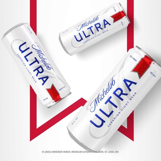 Michelob ULTRA Light Beer, 25 fl oz 1 Can, 4.2 % ABV, Domestic, 3.2% ABV