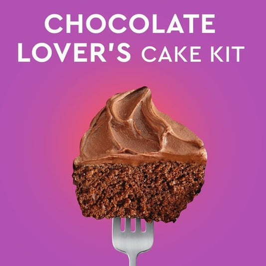 Duncan Hines Easy Cake Kit Chocolate Lover's Cake Mix, 8.4 oz.