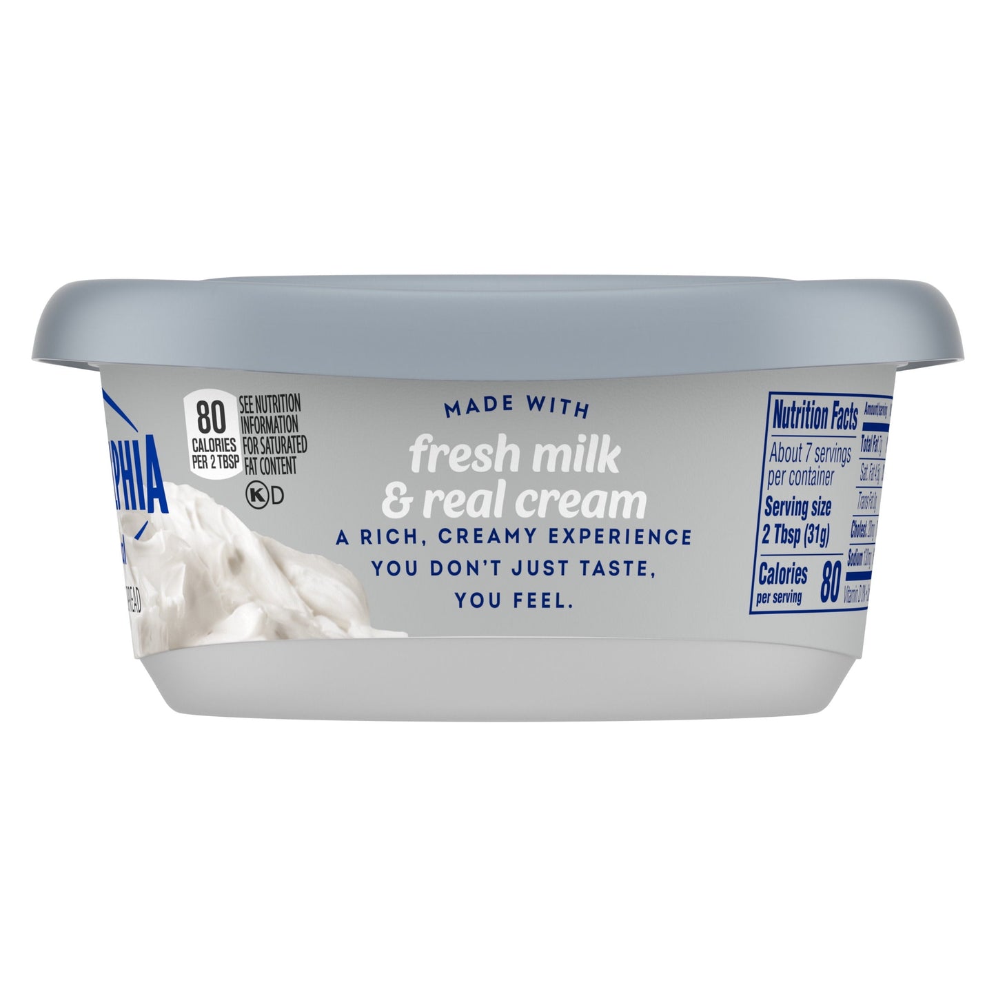 Philadelphia Original Cream Cheese Spread, 8 oz Tub