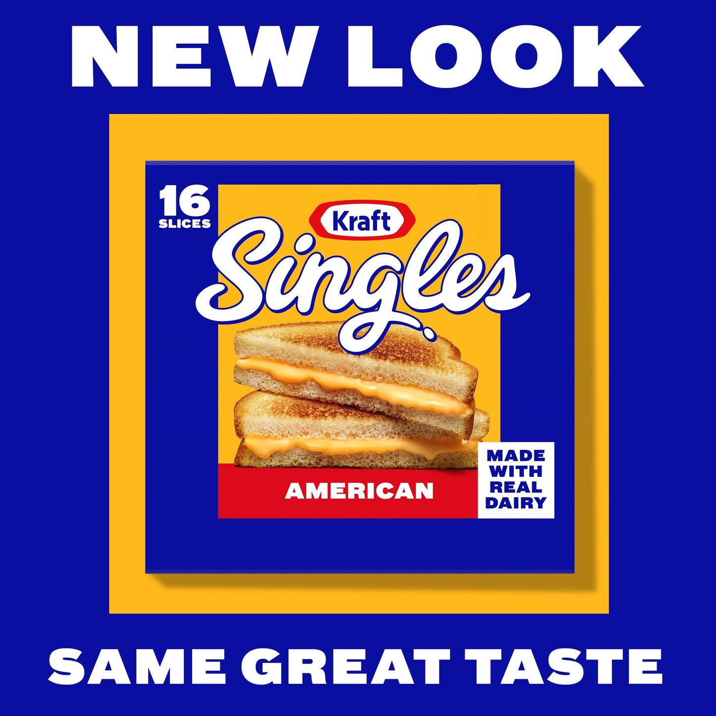 Kraft Singles American Cheese Slices, 16 Ct Pk