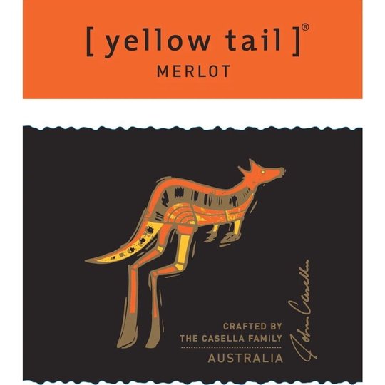 Yellow Tail Merlot Red Wine, Australia, 750 ml