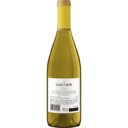 Clos Du Bois Chardonnay, White Wine, 750ml Glass Bottle