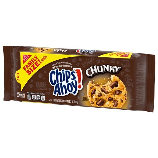 CHIPS AHOY! COOKIES CHUNKY CHOCOLATE CHIP 18 OZ