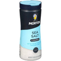 Morton Salt Coarse Sea Salt - for Rubs, Roasts, and Finishing, 17.6 oz Canister