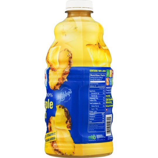 Libby's 100% Pineapple Juice, 64 Fl. Oz.