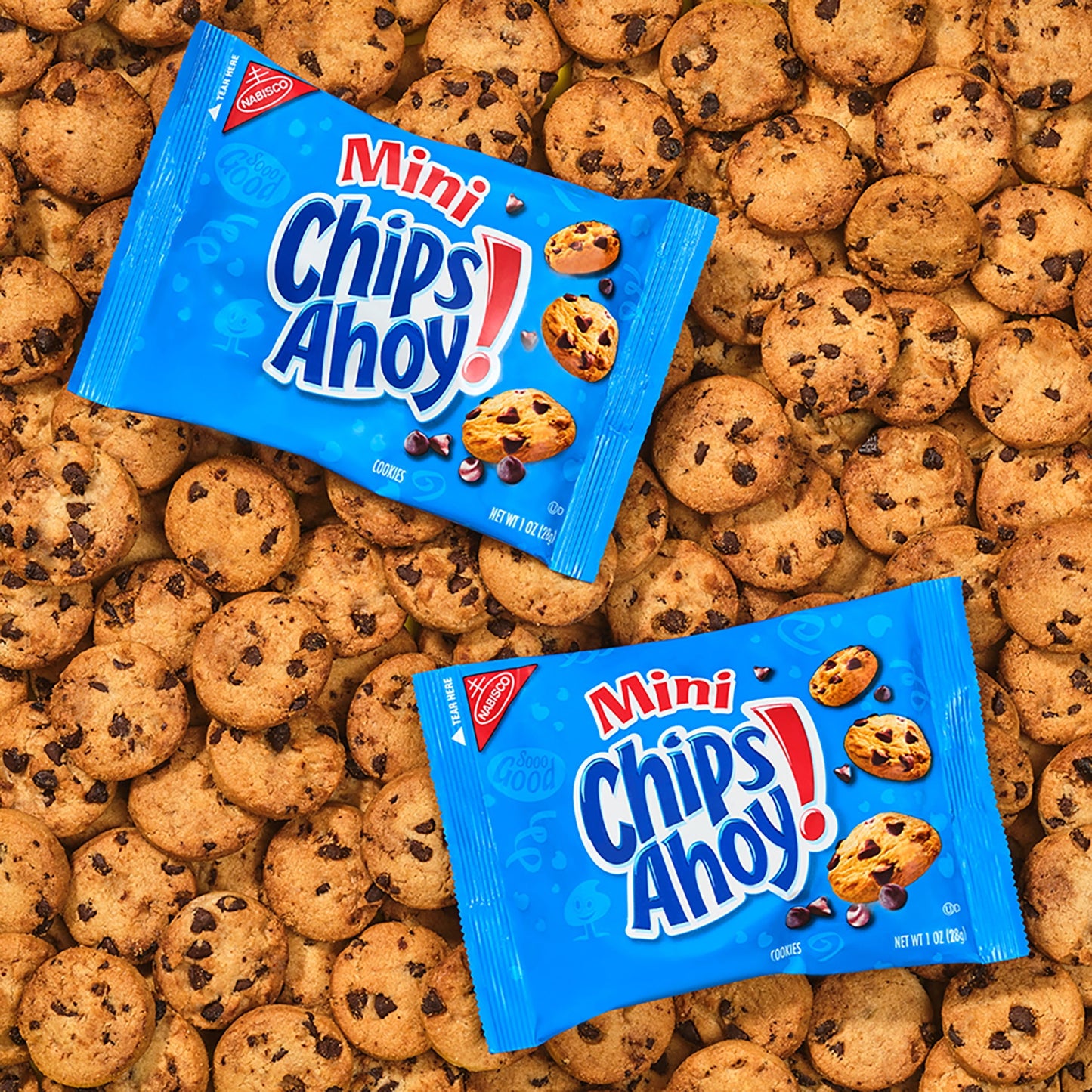 CHIPS AHOY! Mini Original Chocolate Chip Cookies, 12 Snack Packs