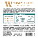 Winemakers Selection Reserve Pinot Grigio White Wine Italy, 750 ml Bottle, ABV 12.50%