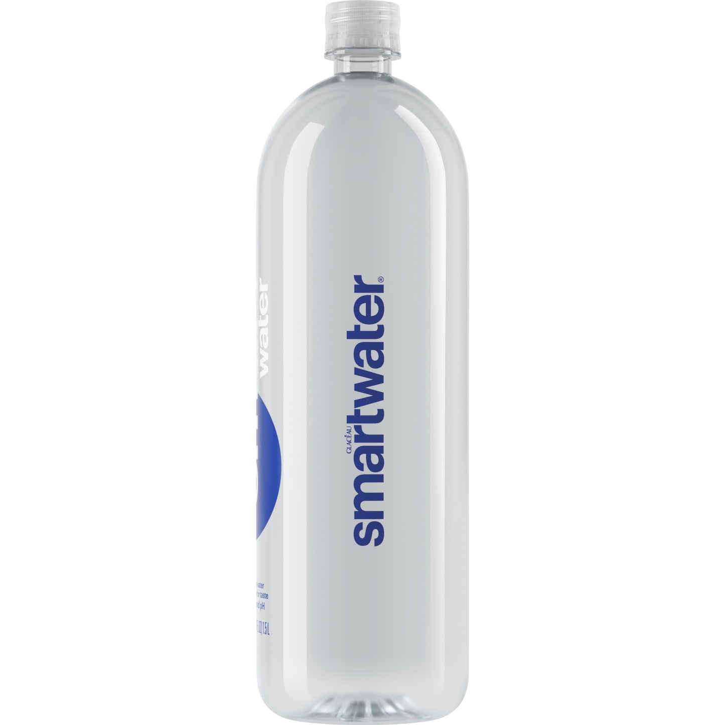 smartwater vapor distilled premium water, 1.5 liter, bottle