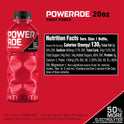 POWERADE Electrolyte Enhanced Fruit Punch Sport Drink, 20 fl oz, Bottle