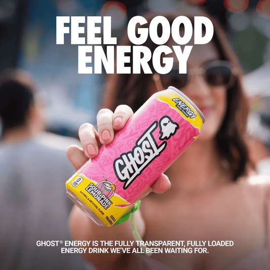GHOST® ENERGY Zero Sugar Energy Drink, Sour Pink Lemonade, 16 fl oz Can