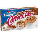 HOSTESS Cinnamon Coffee Cake, Topped with Streusel, Individually Wrapped, 8 Count, 11.6 oz