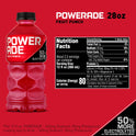 POWERADE Electrolyte Enhanced Fruit Punch Sport Drink, 28 fl oz, Bottle