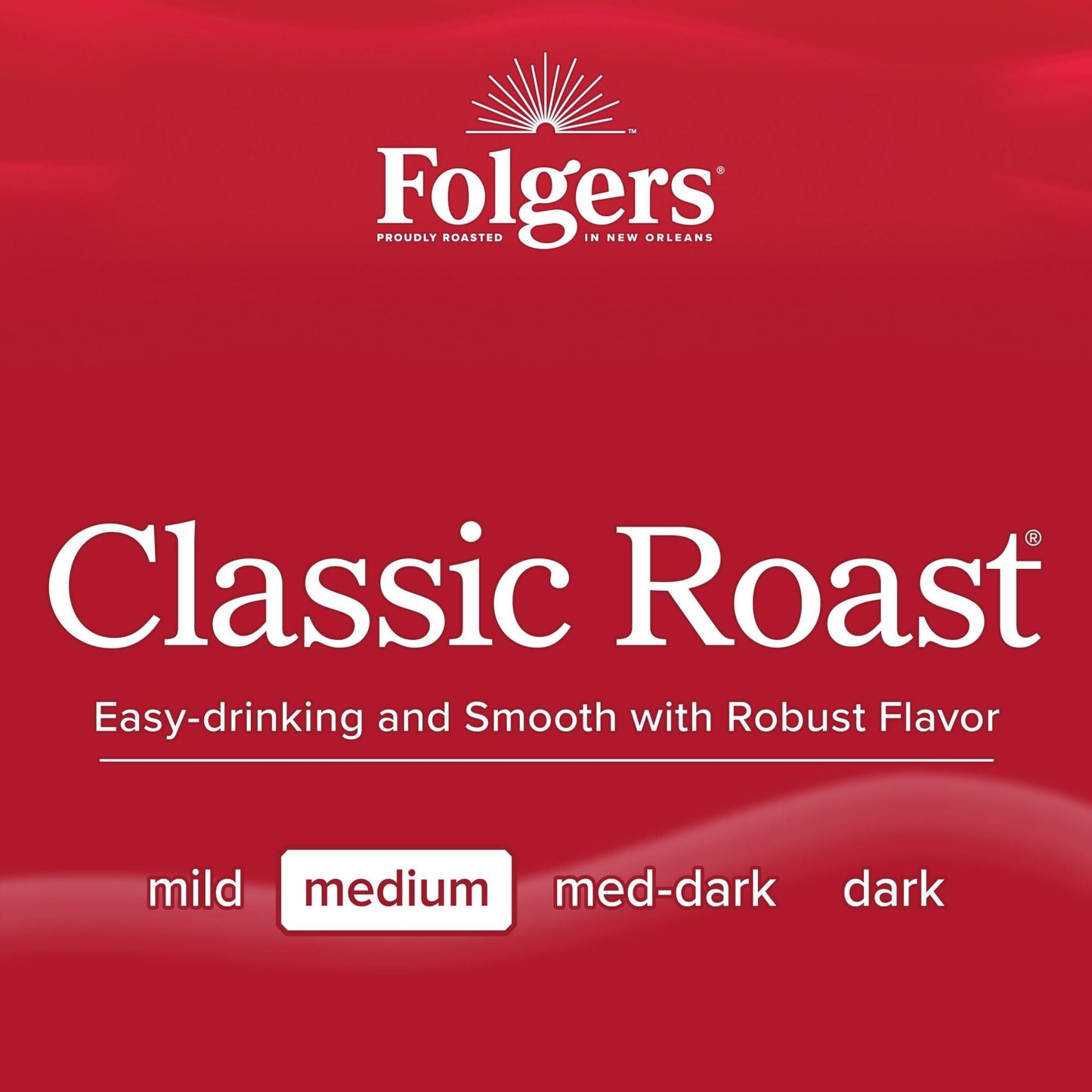 Folgers Classic Roast Instant Coffee, 3-Ounce