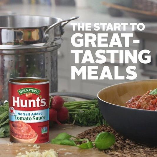 Hunt's Tomato Sauce, No Salt Added, 15 oz Can