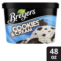 Breyers Cookies and Cream Ice Cream, 48 oz