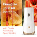 Glade Automatic Spray Refill 2 CT, Hawaiian Breeze, 12.4 OZ. Total, Air Freshener Infused with Essential Oils