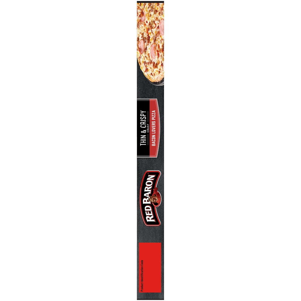 Red Baron Pizza, Thin & Crispy Bacon Lovers, 15.39 oz (Frozen)