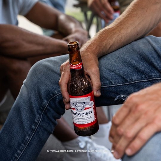 Budweiser Beer, 12 Pack Beer, 12 fl oz Glass Bottles, 5 % ABV, Domestic Lager