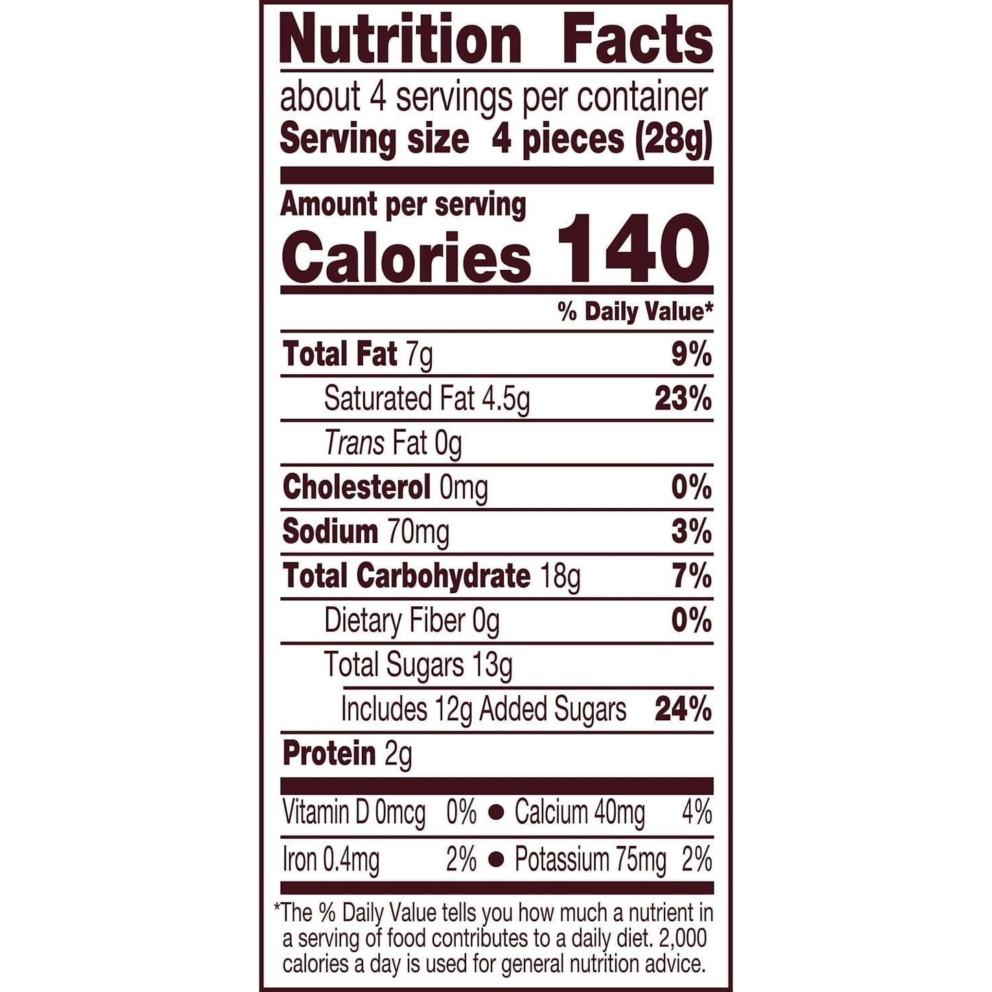 Hershey's Cookies 'n' Creme XL Candy, Bar 4 oz, 16 Pieces