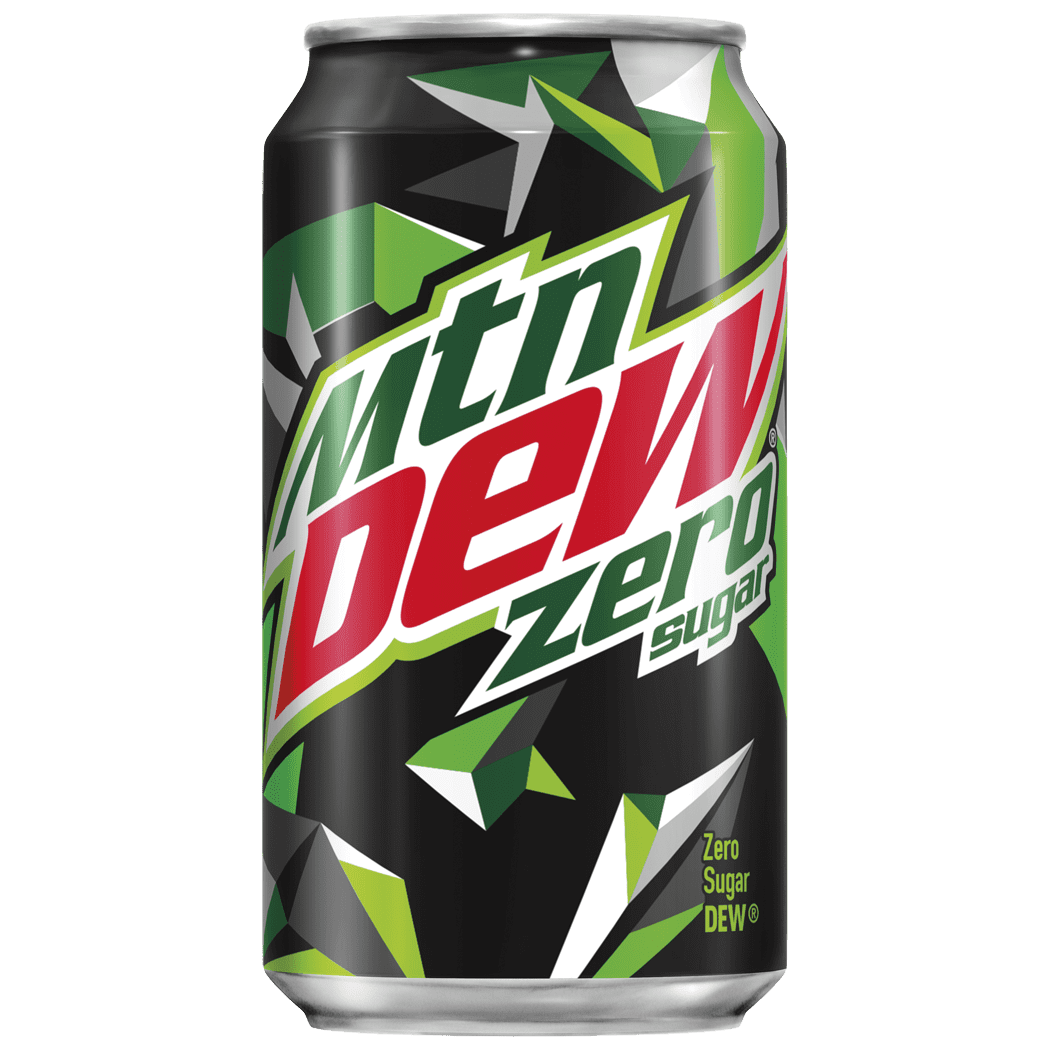 Mountain Dew Zero Sugar Citrus Soda Pop, 12 fl oz, 12 Pack Cans