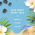 Febreze Air Effects Odor-Fighting Air Freshener Gain Honey Berry Hula, 8.8 oz. Aerosol Can, Pack of 2