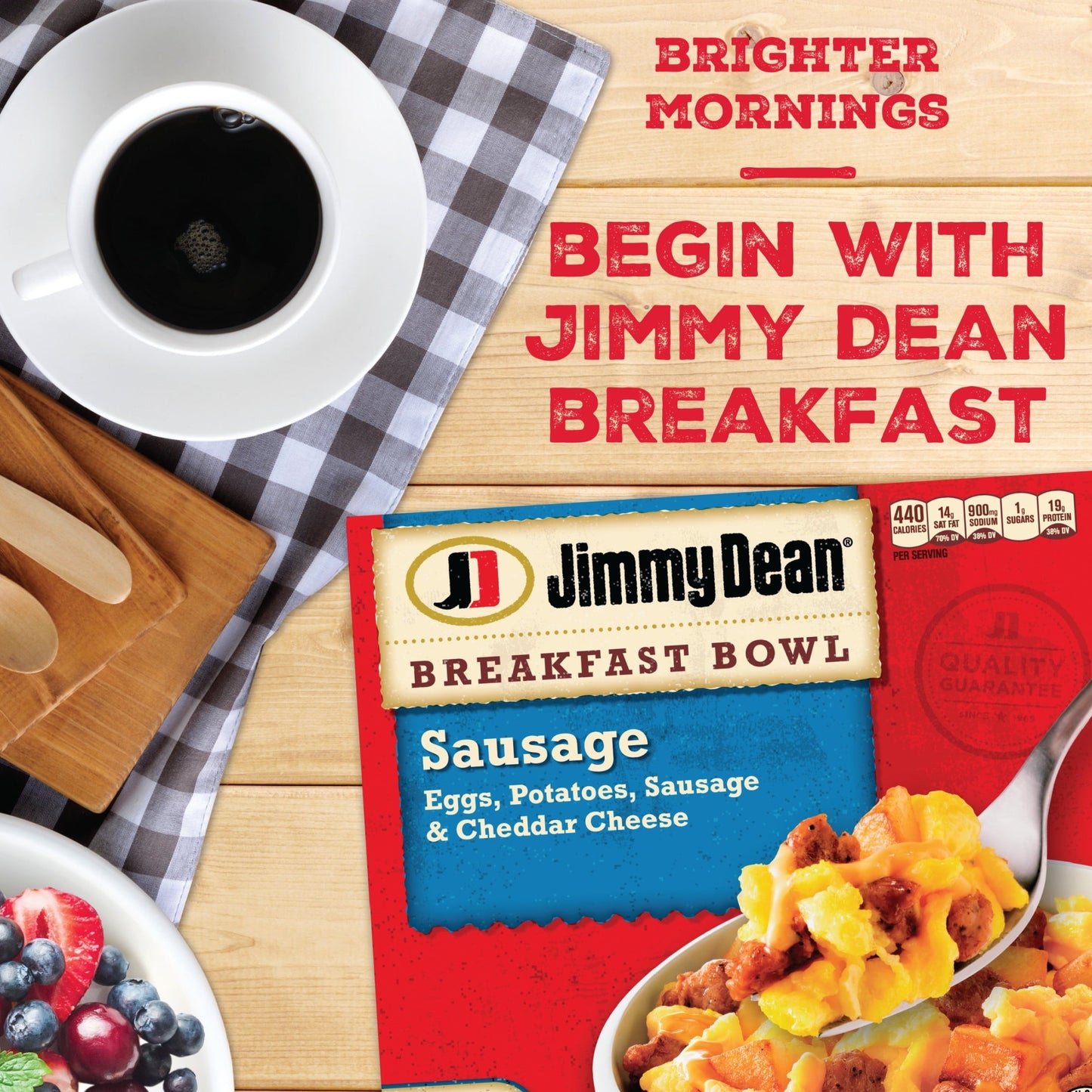 Jimmy Dean Sausage Breakfast Bowl, 7 oz (Frozen)