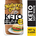 Nature's Own Life Keto Soft White Bread, Net 1 Carb Sliced White Keto Bread, 16 oz Loaf