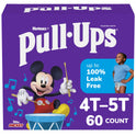 Pull-Ups Boys' Potty Training Pants, 4T-5T (38-50 lbs), 60 Count (Select for More Options)