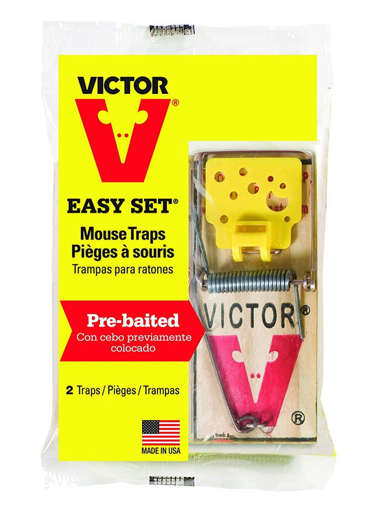 Victor Easy Set Mouse Trap, 2 Pack