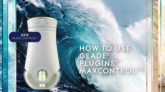 Glade PlugIns Scented Oil Diffuser, Aqua Waves, 5 Refills, 3.35 oz