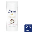 Dove Advanced Care Long Lasting Women's Antiperspirant Deodorant Stick, Caring Coconut, 2.6 oz