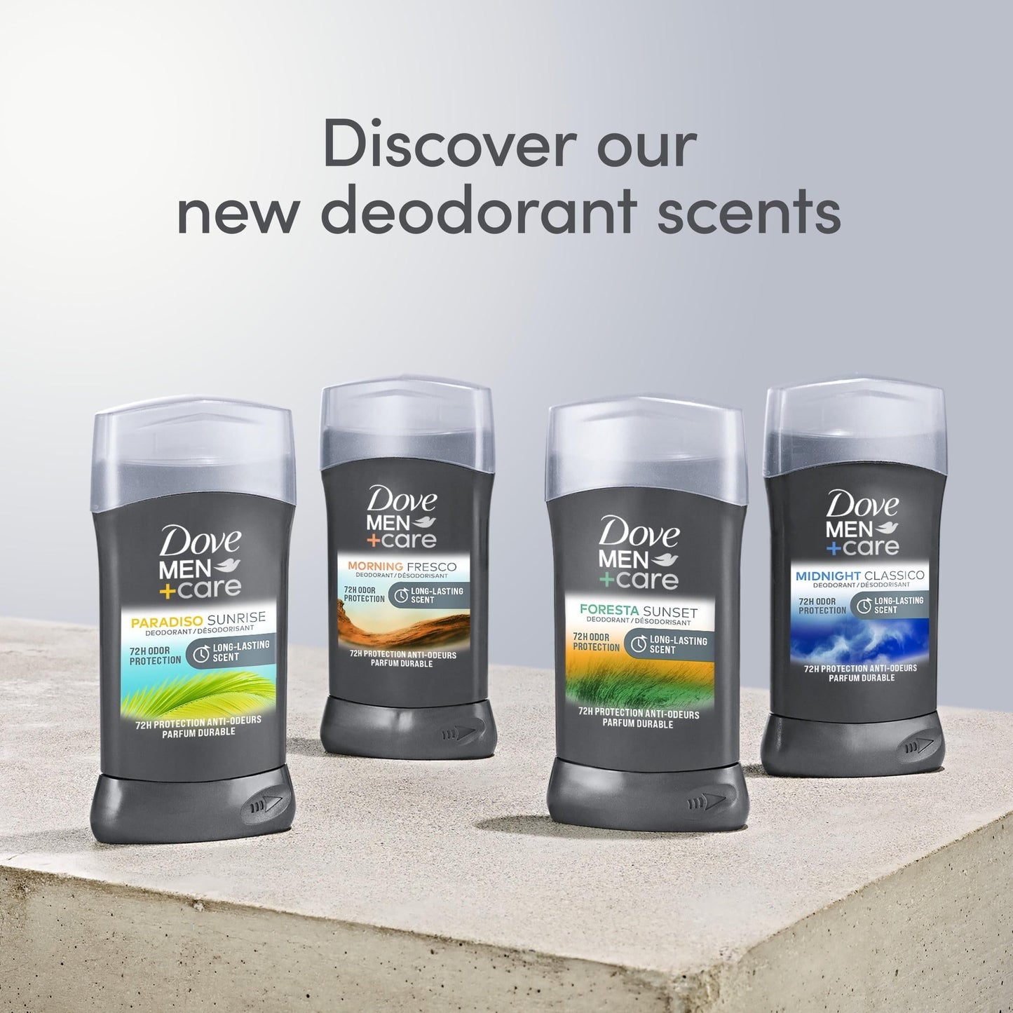 Dove Men+Care Long Lasting Antiperspirant Deodorant Stick, Morning Fresco, 3 oz