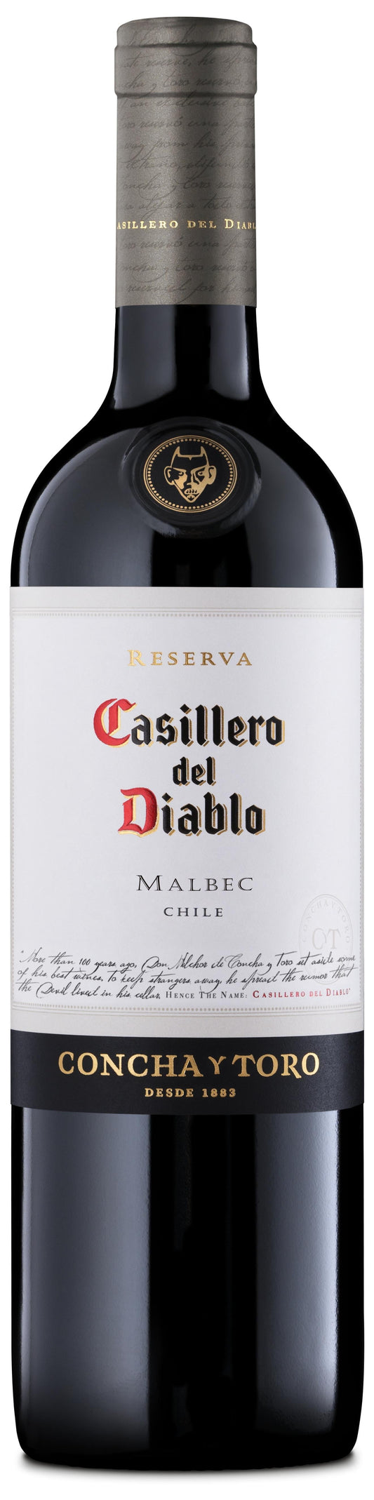 Concha Y Toro Casillero Diablo Malbec Wine, 750 mL