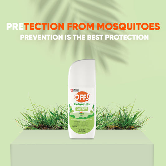 OFF! Botanicals Insect Repellent IV, Repellent Spritz Effective Against Mosquitoes, 4 oz