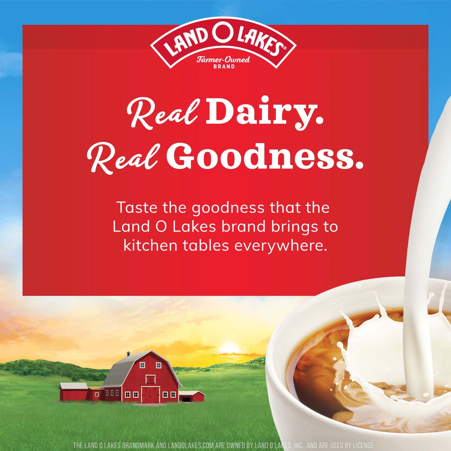 Land O Lakes Lactose-Free Half And Half, 1 Quart