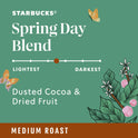 Starbucks Spring Day Blend, Medium Roast K-Cup Coffee Pods, 100% Arabica, 22 Count