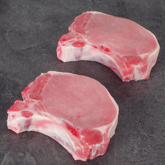 Pork Center Cut Loin Chops Thick Bone-In, 1.4 - 2.0 lb Tray