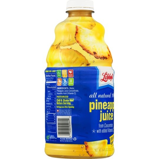 Libby's 100% Pineapple Juice, 64 Fl. Oz.