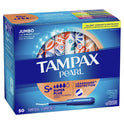 Tampax Pearl Tampons with LeakGuard Braid, Super Plus Absorbency, 50 Count