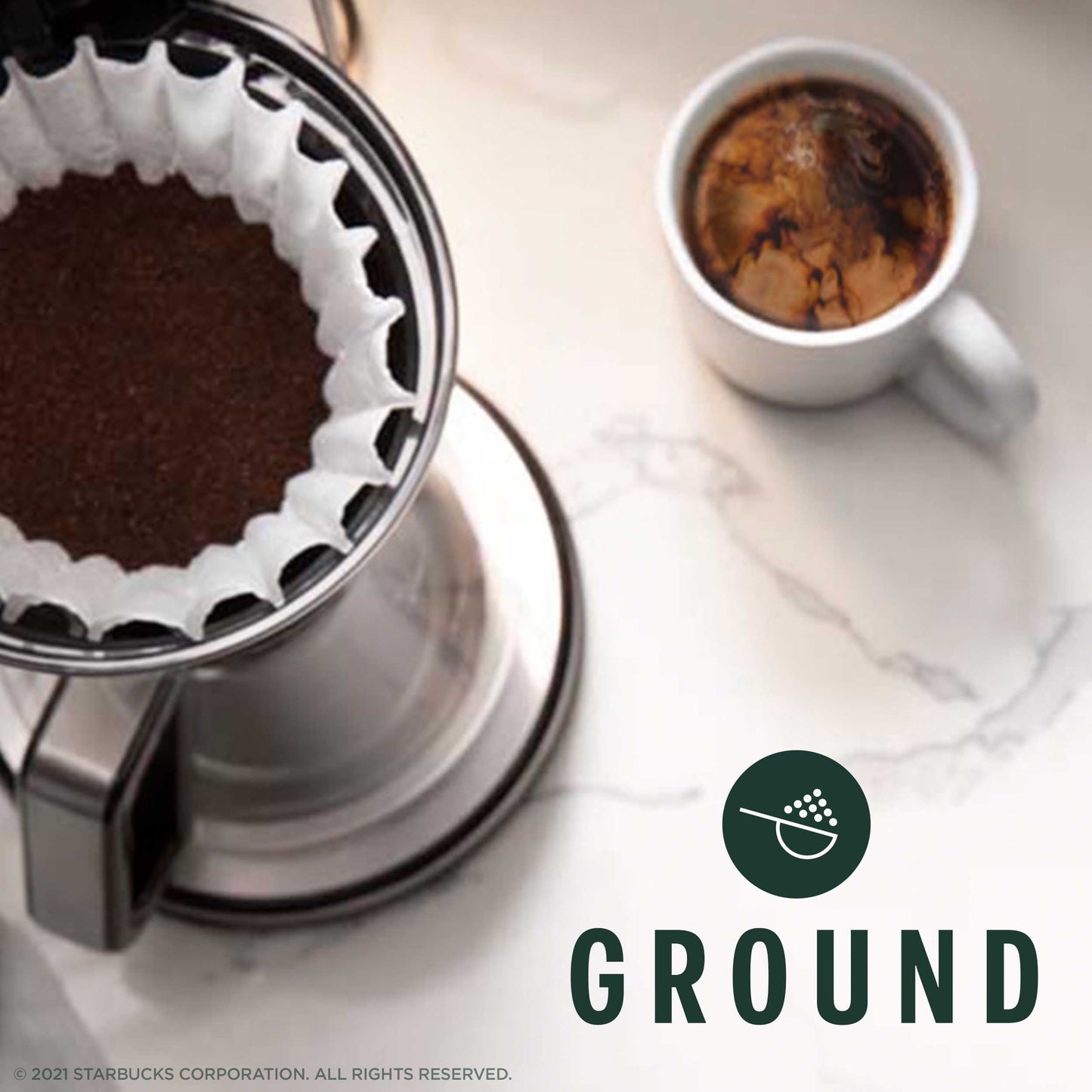 Starbucks Colombia Ground Coffee, Medium Roast, 12 oz