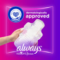 Always Radiant Feminine Pads with Wings, Size 3, Extra Heavy Absorbency, Scented, 22 Count