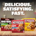 Hot Pockets Frozen Snacks, Big and Bold Steak Nacho, Cheddar Cheese, 2 Giant Sandwiches