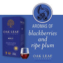 Oak Leaf Vineyards Merlot Red Wine, 3 L Bag In Box, ABV 13.00%