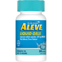 Aleve Liquid Gels Naproxen Sodium Pain Reliever, 80 Count