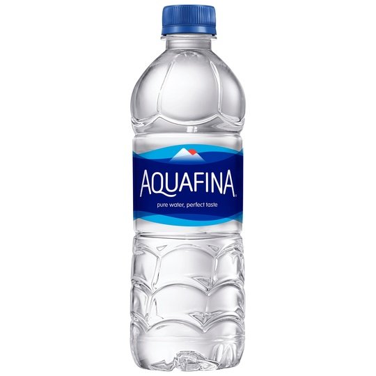 Aquafina Purified Bottled Drinking Water, 16.9 oz, 32 Pack Bottles