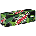 Mountain Dew Zero Sugar Citrus Soda Pop, 12 fl oz, 12 Pack Cans