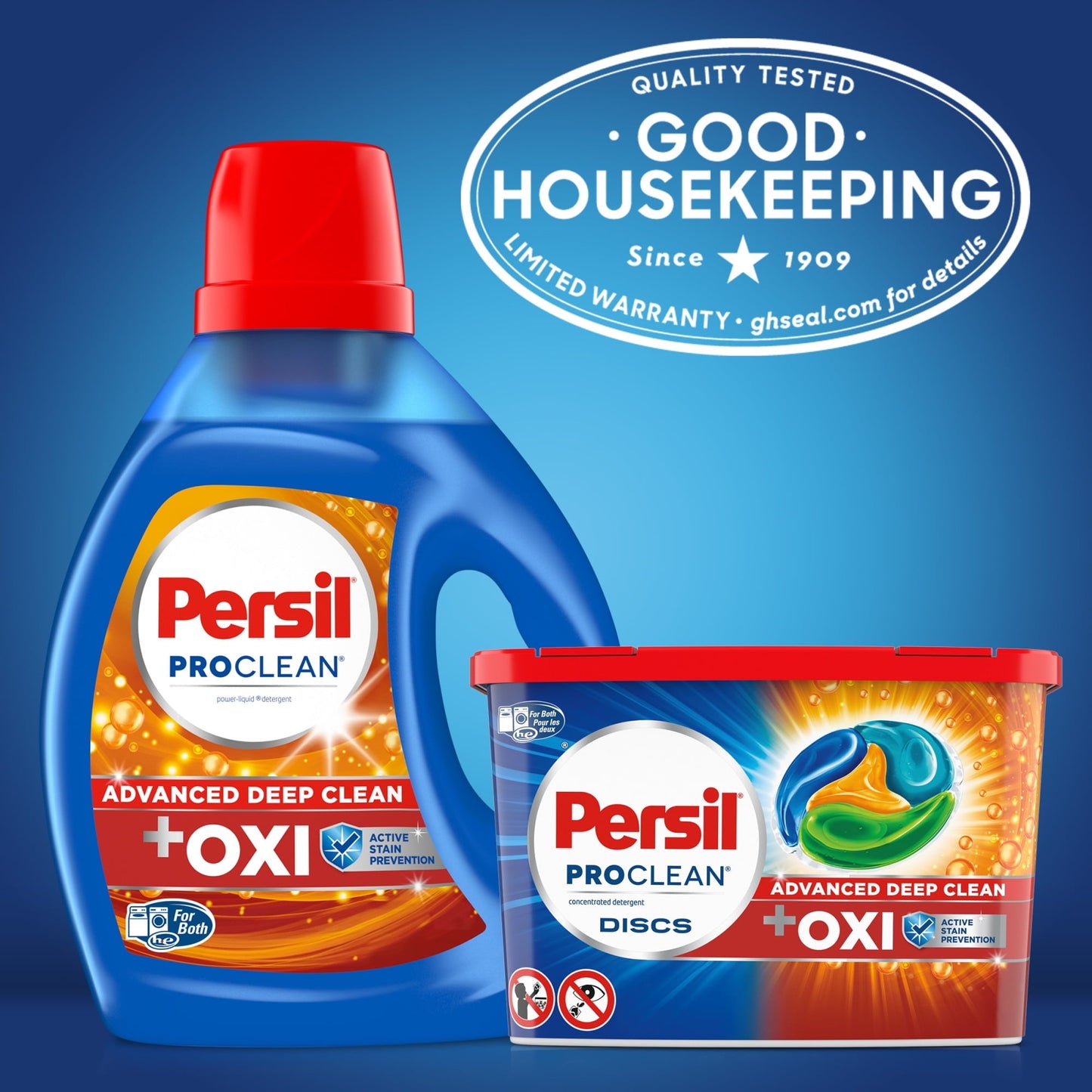 Persil ProClean Liquid Laundry Detergent, High Efficiency (HE),  Plus OXI Power, 40 Ounce, 20 Total Loads